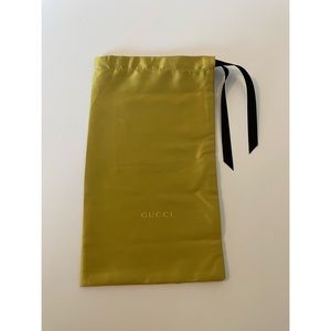 Gucci Drawstring Dust Bag 9”x5”